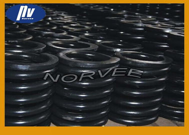 Black Big Compression Springs , Heavy Duty Gas Springs For Engineering Machinery